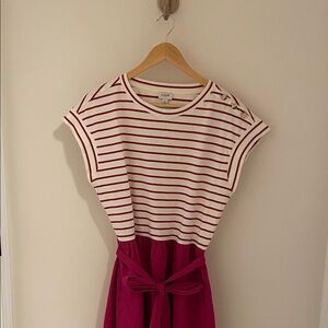 J. Crew Striped Top Dress (new without tags)